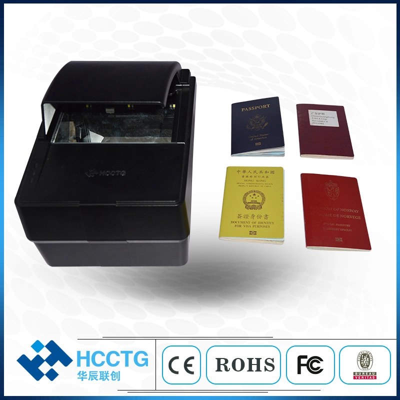 Ocr Data Capture UV Light E-Passport ID Card Scanner Mrz Reader (PPR-100)