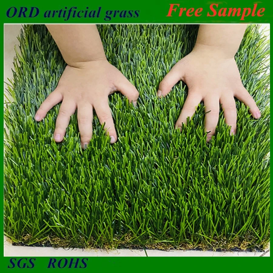 Outdoor Garden Decoration Indoor Synthetic Turf Carpet Green Lawn 25mm 35 mm 45mm Height U Shape Landscaping Artificial Grass