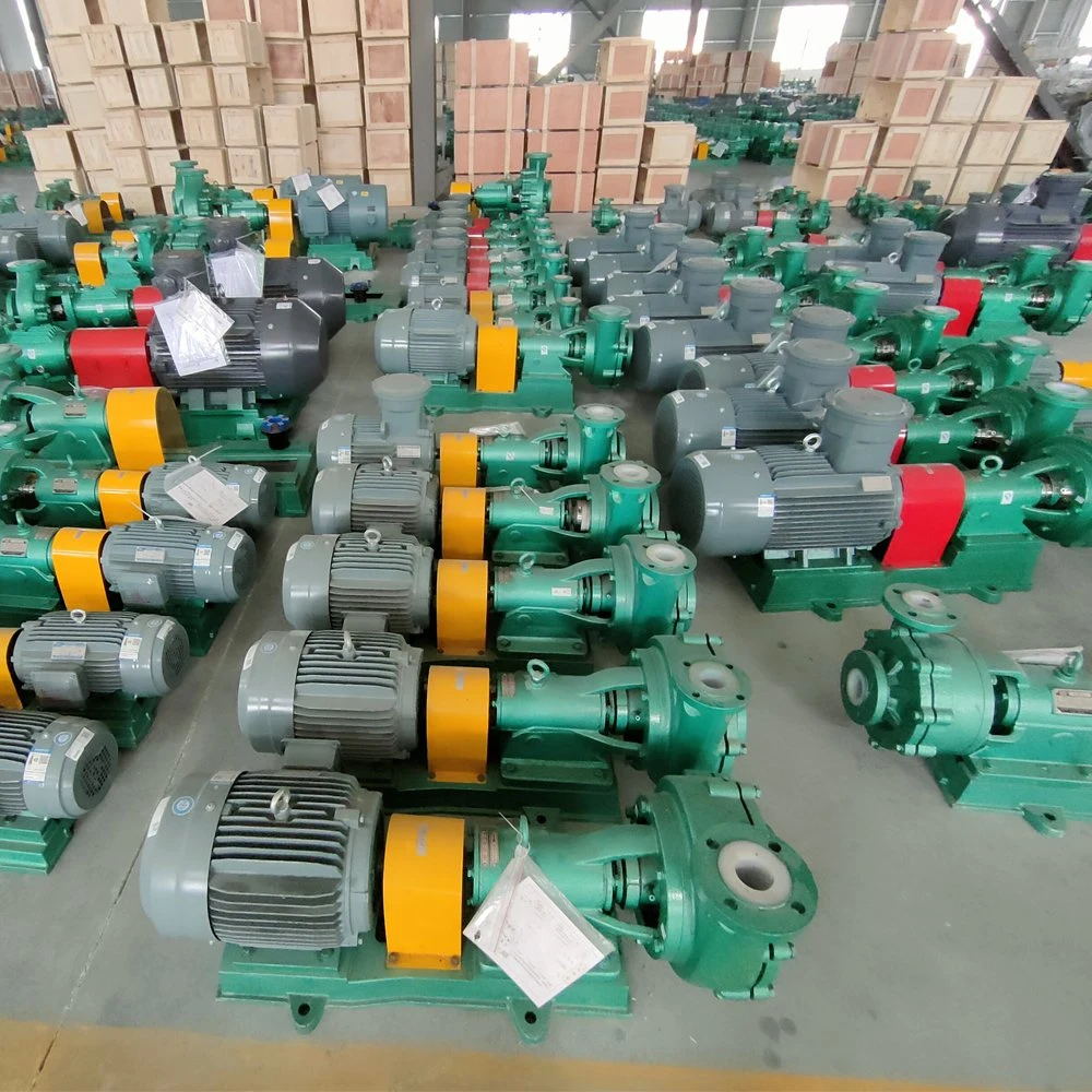 Electric Closed Coupling Pipeline Monoblock Chemical Pump Centrifugal Pump