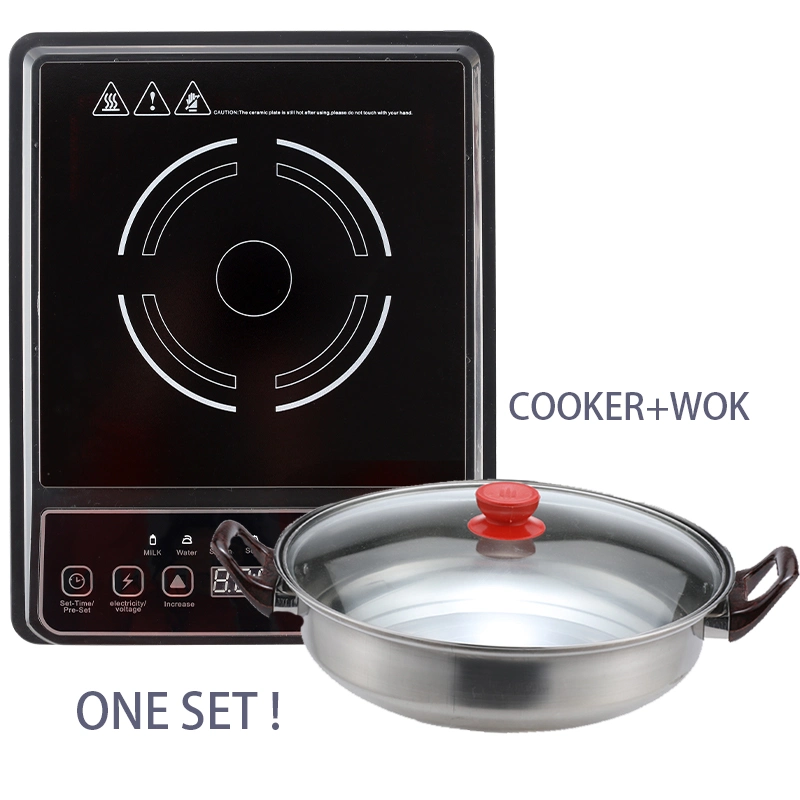 High Power Intelligent Induction Cooker Cocina multifunción con pantalla táctil