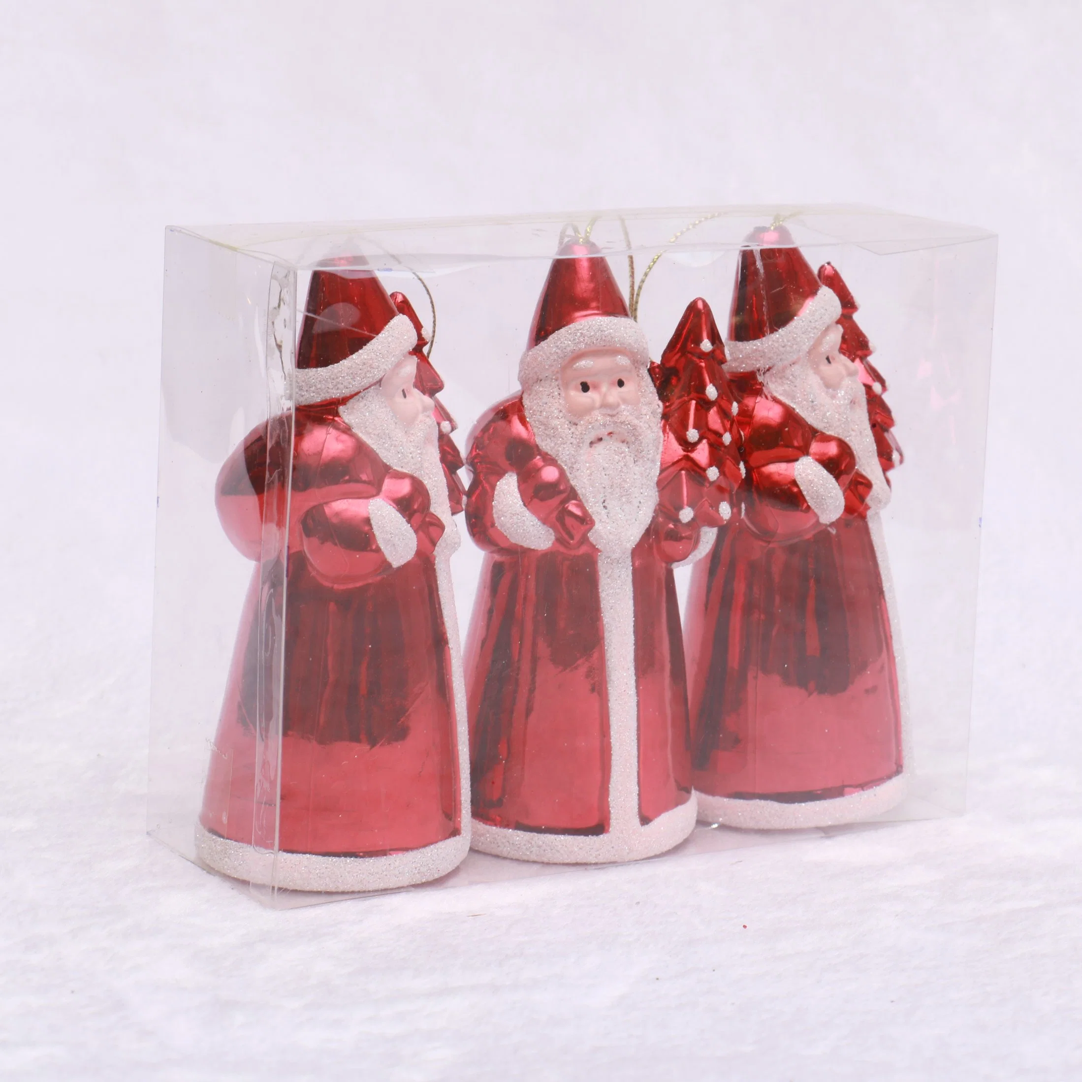 Le plastique casse-noisette Décoration de Noël avec peint ornement suspendu