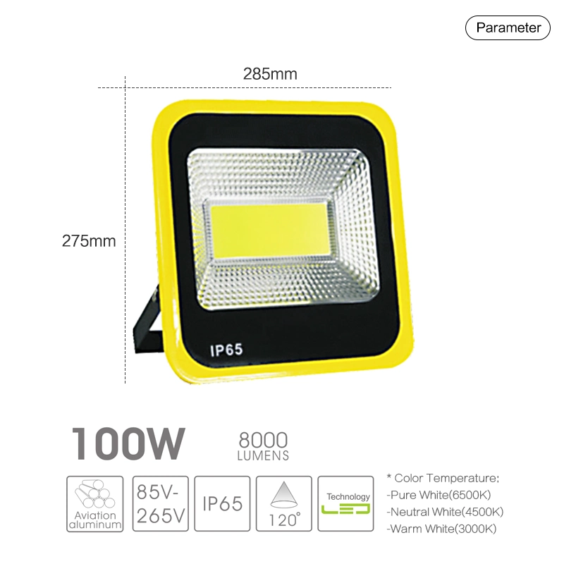 Diagrama de cableado exterior 100W Reflector LED