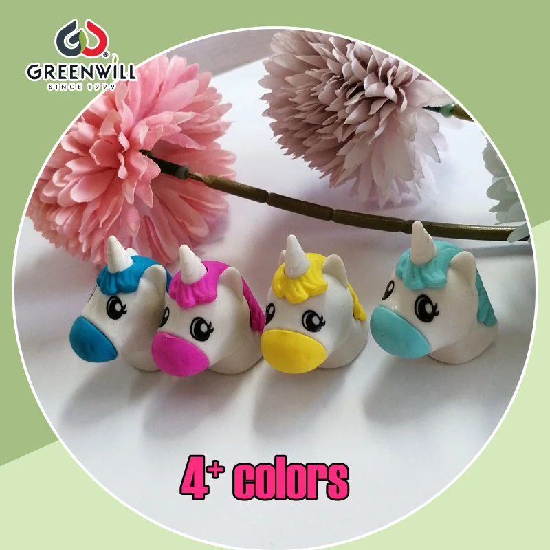 24 PCS Unicorn Pencil Eraser Set, for Kids, Children's Gifts, Party Favor, Classroom Rewards (GW118)