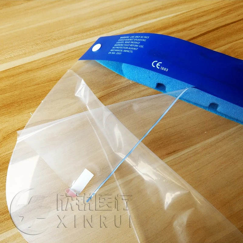 Disposable Plastic Safety Anti-Fog Face Shield Mask