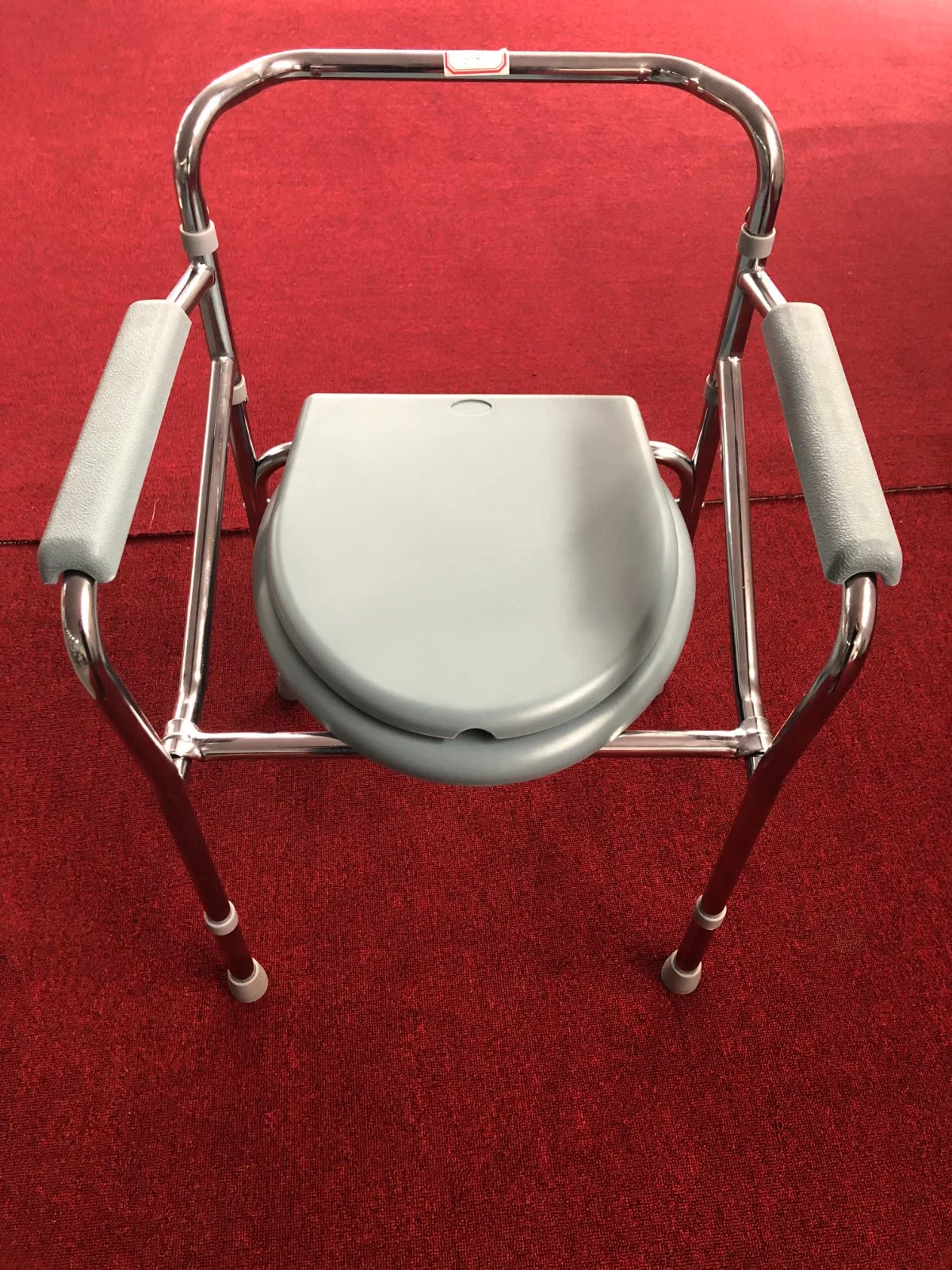 Altura ajustable Closestool de plástico con armazón de acero (JX-704)