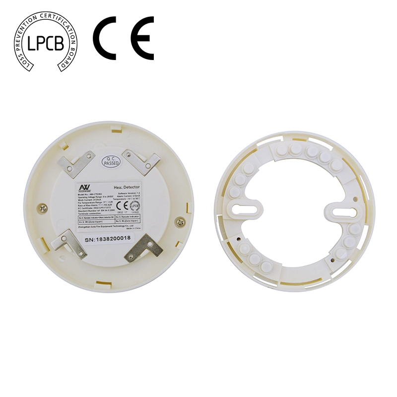 2 Wired Fix Temperature 135&deg; F Hot Heat Sensor with LED Light in Car Parking with Lpcb Approval