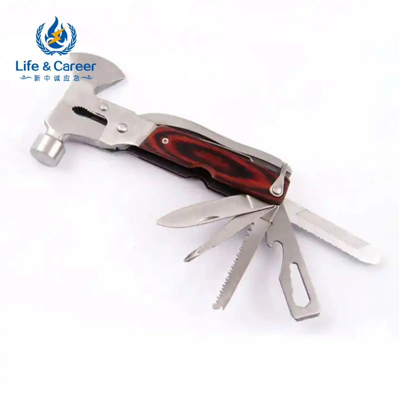 Einzigartige Geschenke für Männer Camping Multifunktions-Multi-Tool-Messer Carbon Stahl Axt Hammer Hardware-Tool