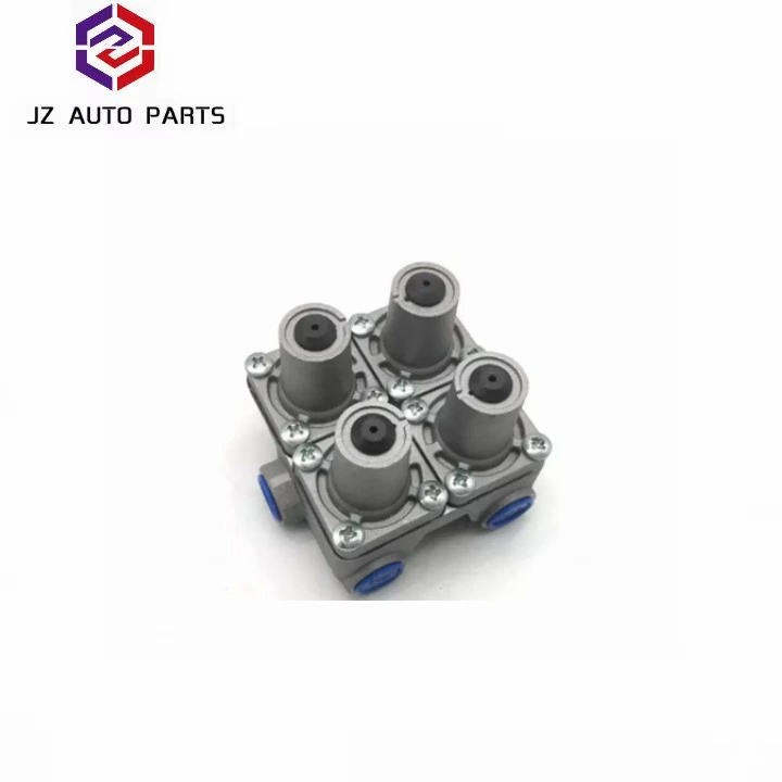 Heavy Duty Truck Parts Multi-Loop Protection Valve Air Brake Valve 9347022500 9347022600 Four Way Circuit Protection Valve for Truck Brakes Parts