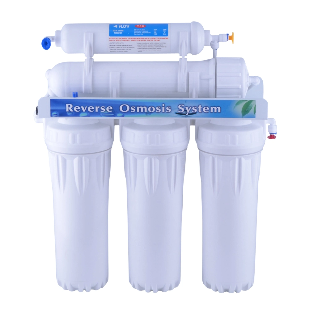 5 Stage Household Reverse Osmosis System Water Filter Without Pump