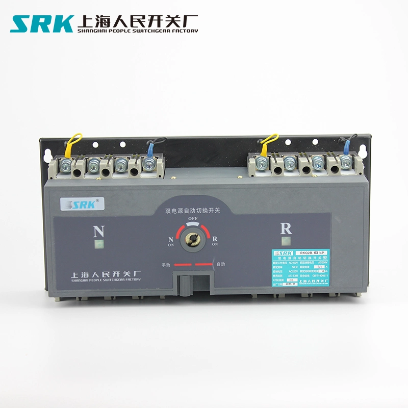 CB Class 3p 4p 315A 400A 500A 630A Dual Power Automatic Transfer Switch