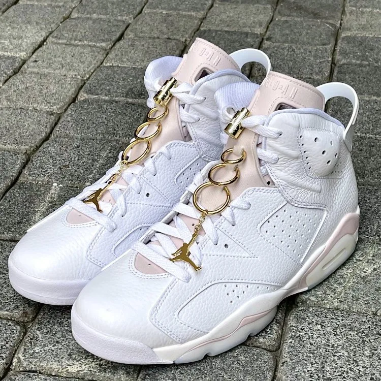 Women Running Air Jordan 6 Pink Nike Shoes