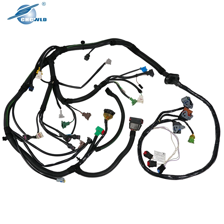 OEM ODM Custom Customized IATF16949 ISO9001 Factory Supply Auto Automotive Audi Engine Wire Wiring Harness with Jst Molex Tyco Deutsch Connector