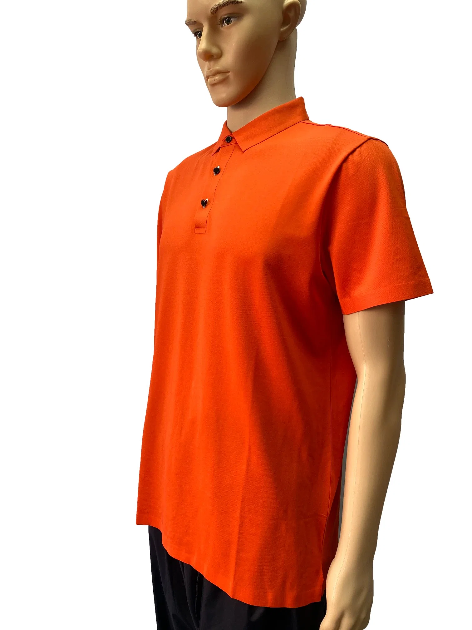 Top Quality Mercerized Cotton Blank Polo Shirt with Custom Logo