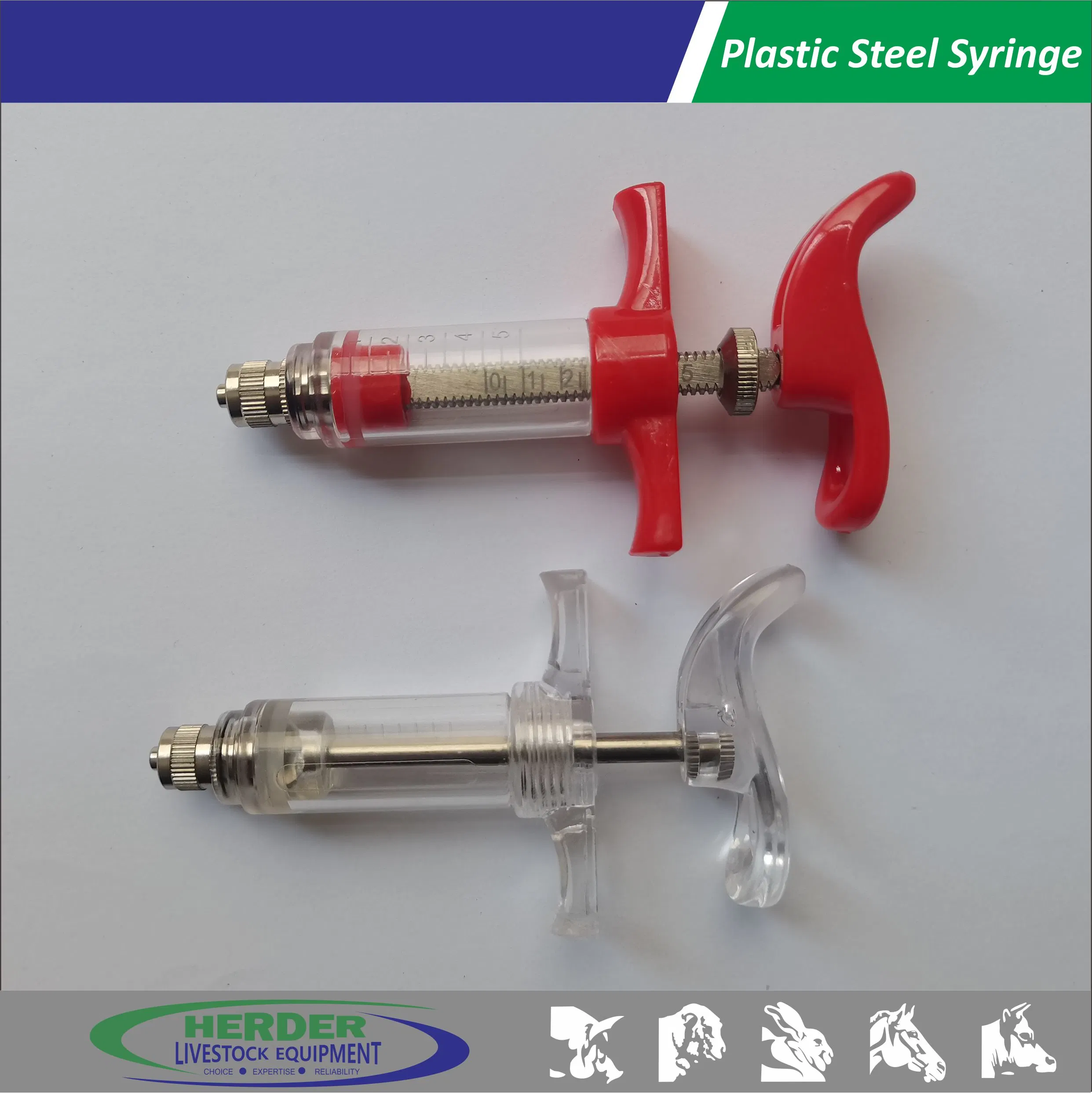 Feeding Bird Needle Veterinary Animal Parrot Adjustable Plastic Steel Syringe