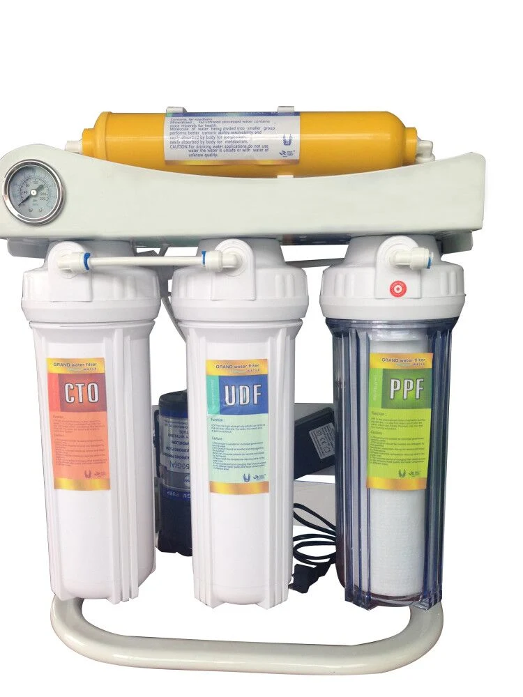 Trinkwasser Reinwasser Filtration Industrie Easy Change Umkehrosmose System Mit UV-Licht