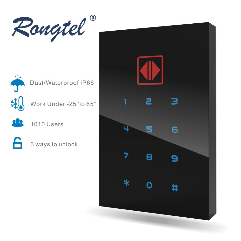 IP66 Resistente al agua 125kHz 13.56MHz de la señal del lector de tarjetas RFID Sistema de puerta de entrada