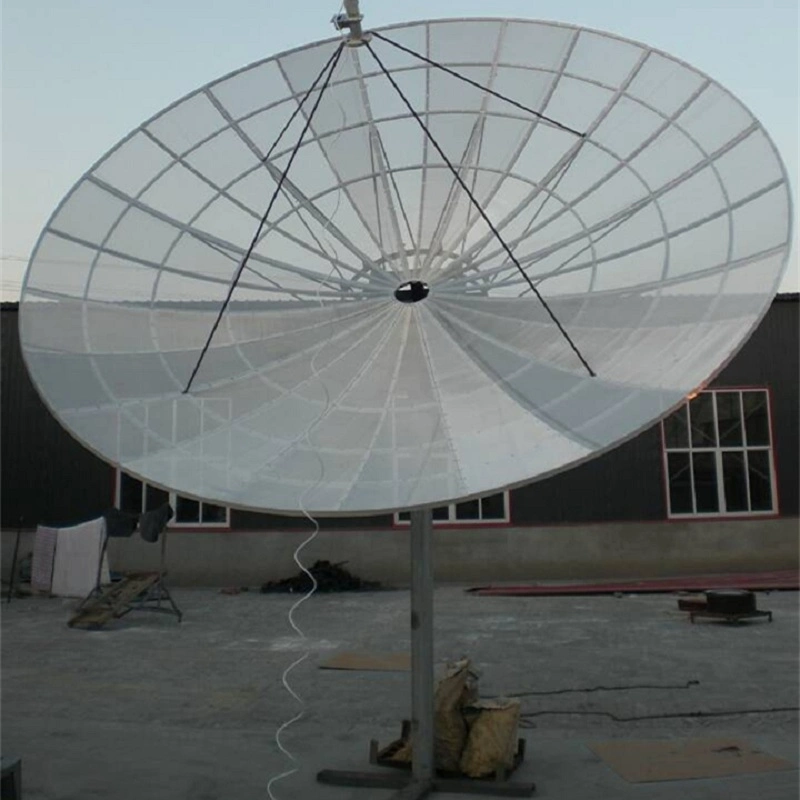 1.5/1.8/2.4/3/3.7/4.5/5/6/7m 10/12feet C Ku Band Satellite Mesh Parabolic TV Dish Antenna