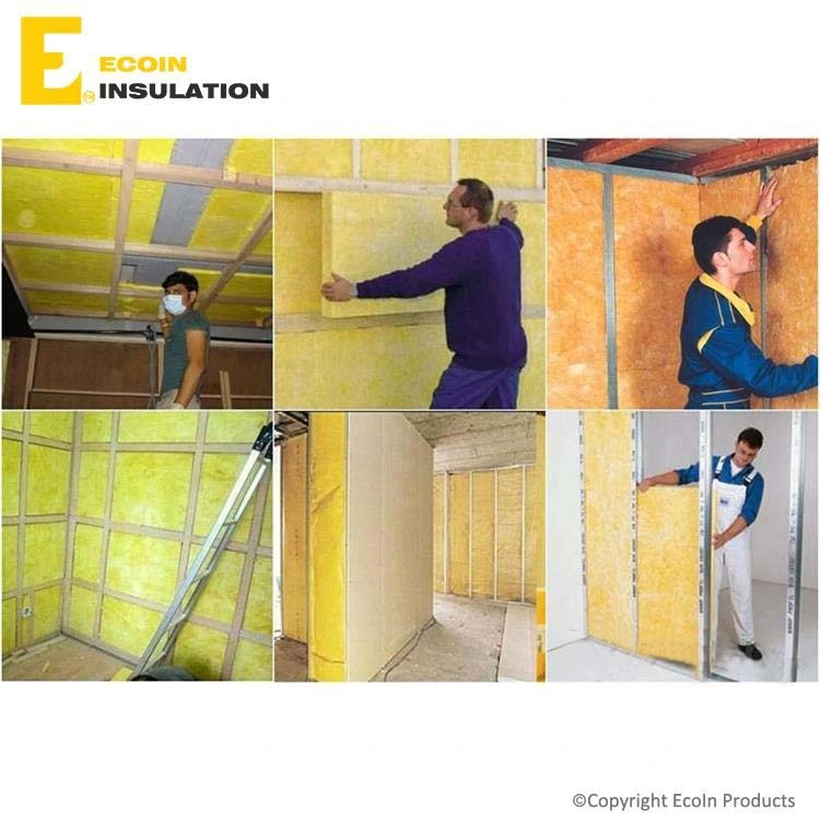 Fiberglass Reinforced Polypropylene Heat Insulation Glass Wool Blanket