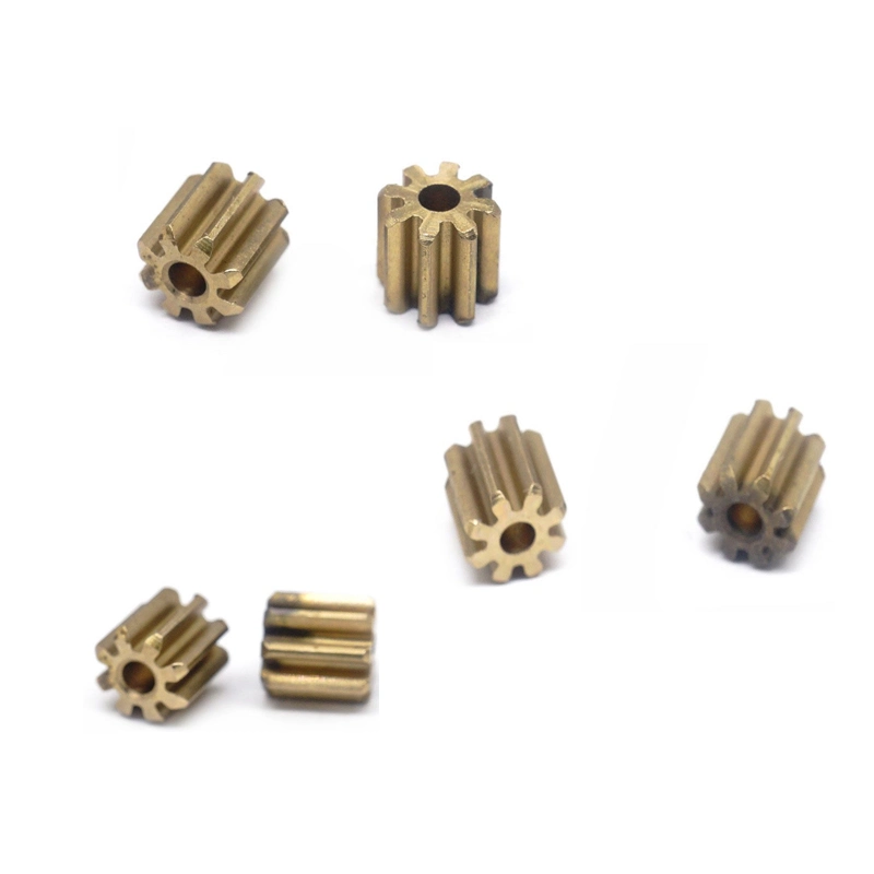 Customized High Precision Small Module Gear Laton Gear Electric Motor Copper Gear