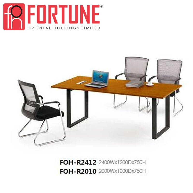 White MFC Executive Office Conference Table in Guangzhou (FOH-SM3614)