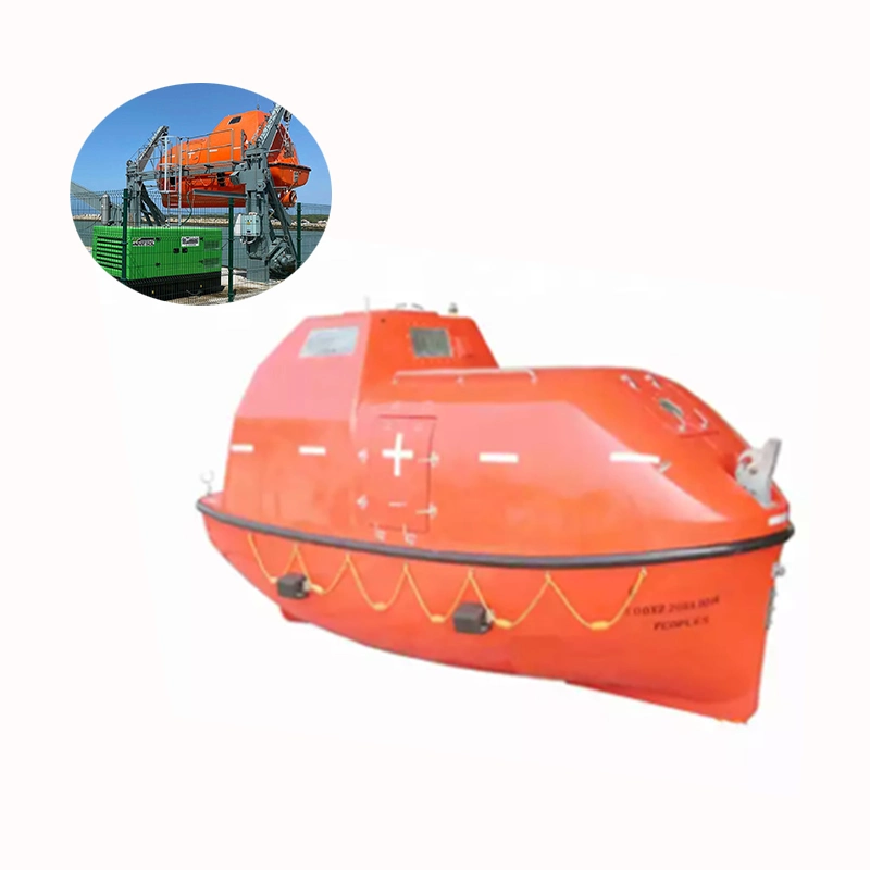 F. R. P. material Lifeboat 5,0m totalmente cerrado Life Boat para la venta