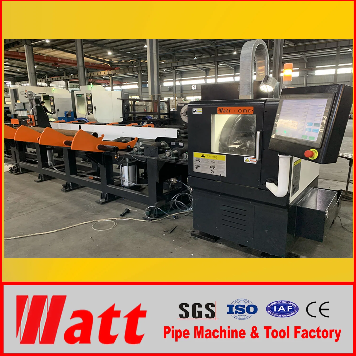 Om12 CNC Pipe Cutting and Beveling Machine