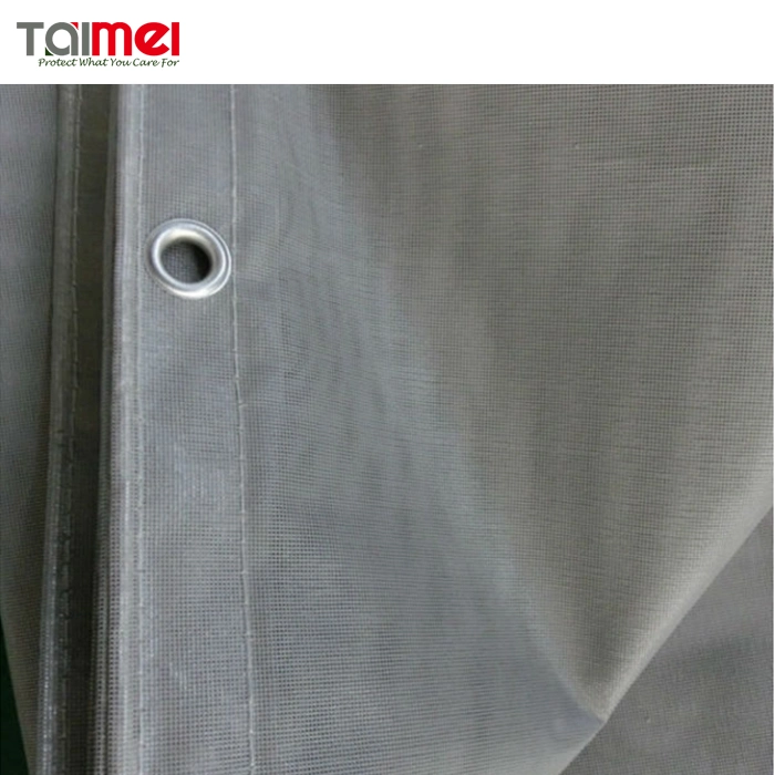 Hot Sell Fireproof PVC Coated Polyester Mesh Fabric