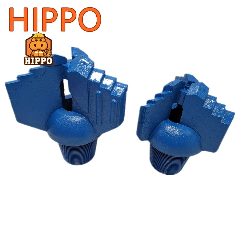 High-Quality 5 5/8" 7 7/8" 3 Blade Scraper for Water Well Drilling Non Core Drag PDC Drill Bit