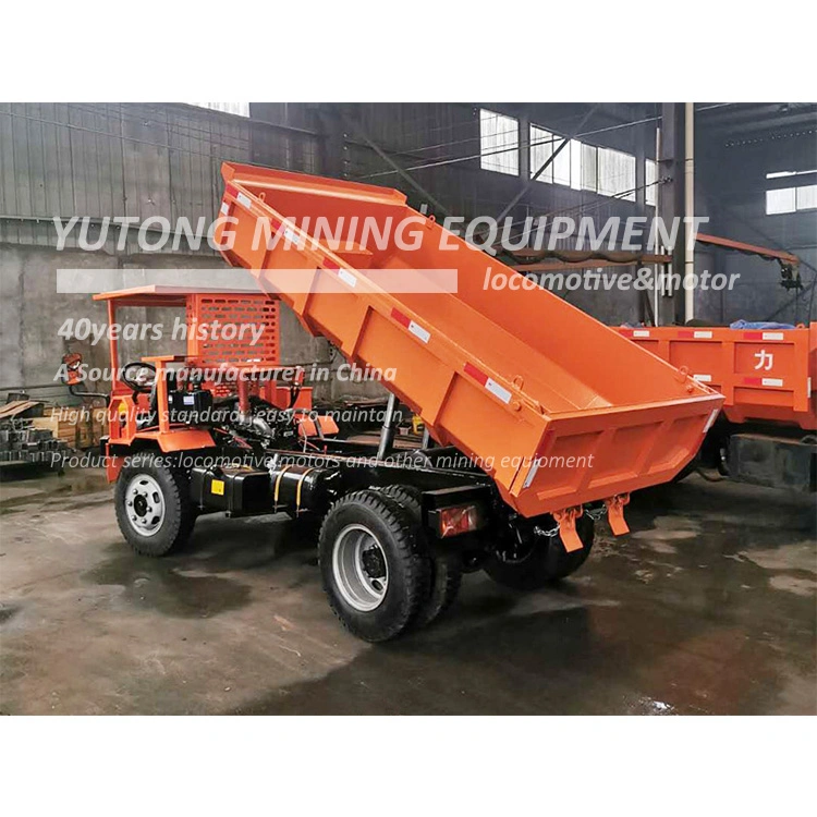 5 Toneladas Dumper Subterráneo para Transporte, Dumper Diésel para Minería