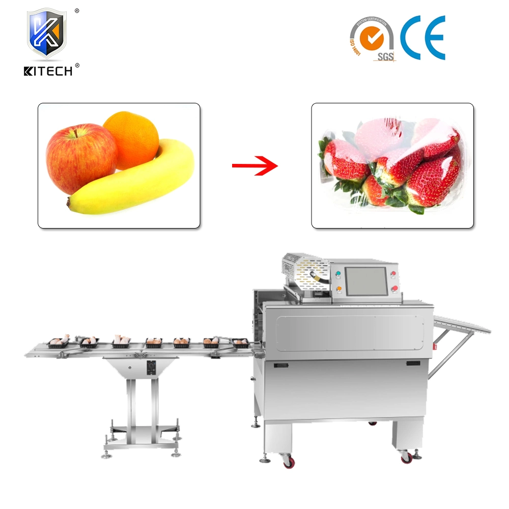 Automatic Fruit Flow Packing Machine Small Orange Banana Shrink Film Horizontal Form Fill Seal Wrapping Flow Packaging Packing Filling Sealing Machine