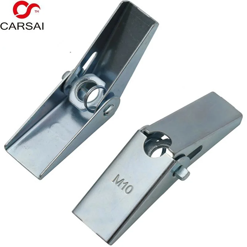 8-32 Toggle Wing Nut Zinc Plated Spring Loaded Hollow Wall Anchor Molly Toggle Wall Butterfly Anchors Stainless Carbon Steel Zinc Plated