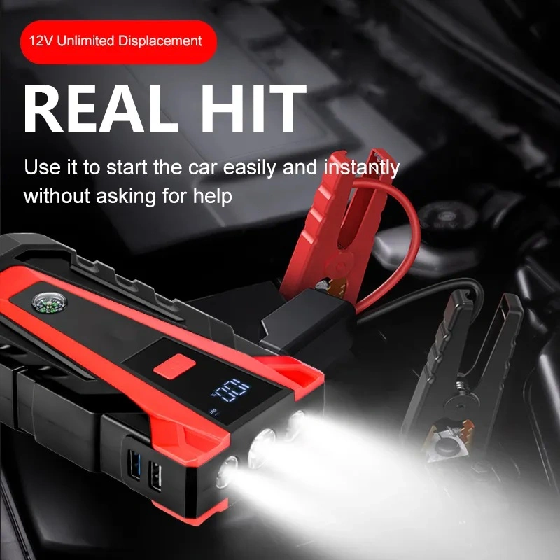 Cheap Portable Car Power Bank Battery Booster Pack Auto with Light