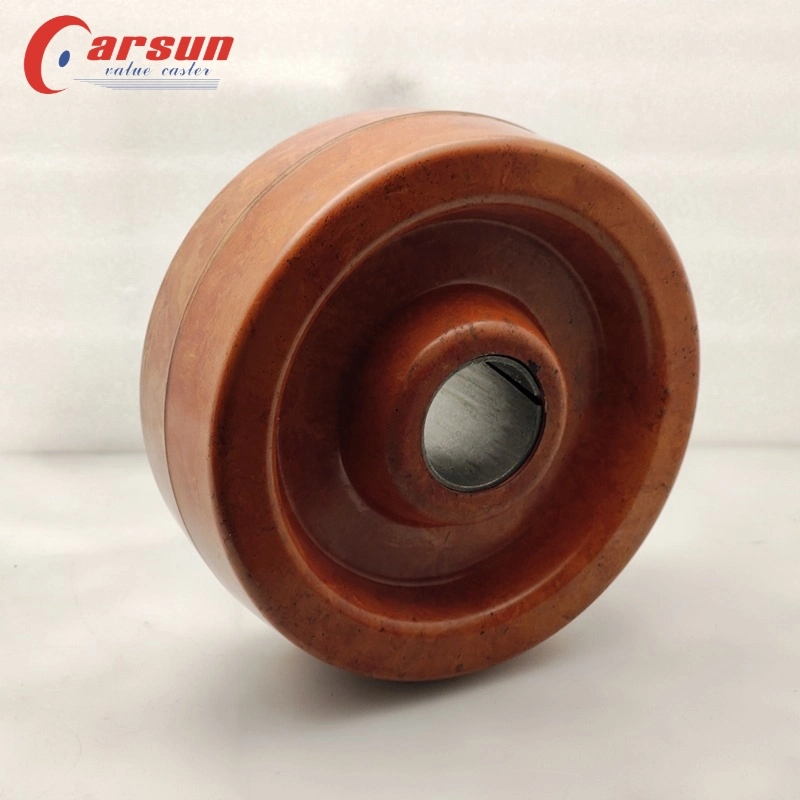 Carsun 8 Inch Fiberglass Super High Temperature Resin Red High Temperature 300 Celsius Degrees Wheel High Heat Wheel