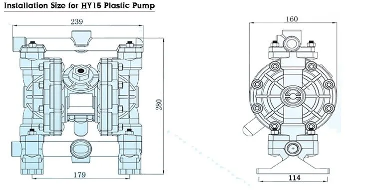 New Design Syrup and Honey Pneumatic Transfer Air Pump