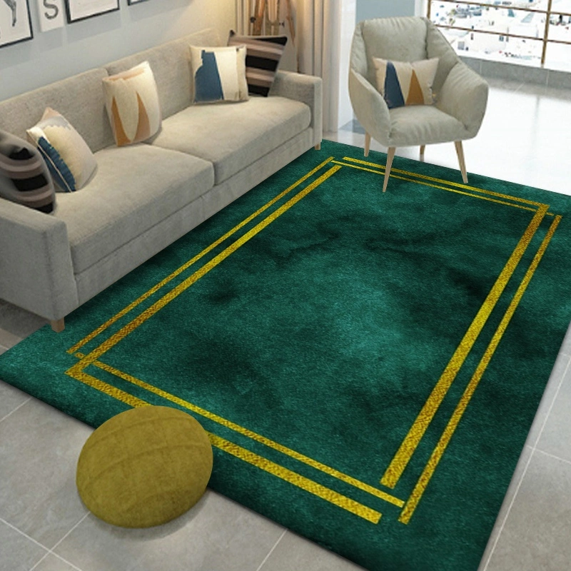 Modern Luxury Decorative Big Center Large Soft Custom Polyester OEM Manufature Carpet Floor Area Rug for Living Room Bedroom