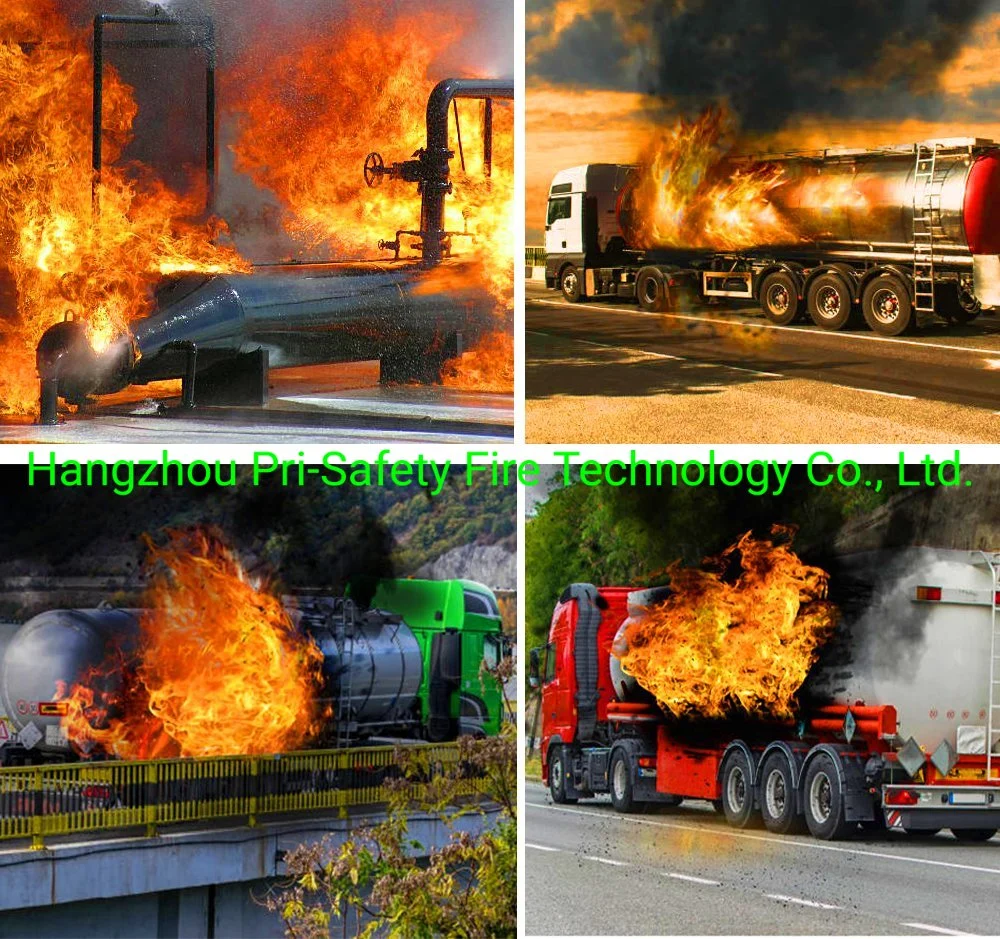 Depósito de aceite, Sistema de Extinción de Incendios de camiones