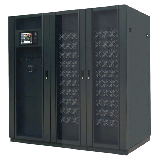 Para a sala de TI do data center trifásico com troca de Alta Frequência 600kVA UPS Modular