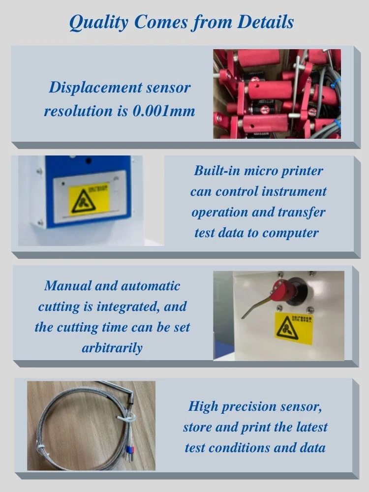 Factory Supply Digital Melt Flow Index Tester Mvr-Messung Test Maschine