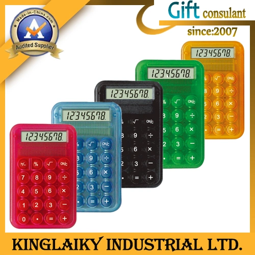Colorful Electronic Calculator with Design Logo for Promotion (KA-8300)