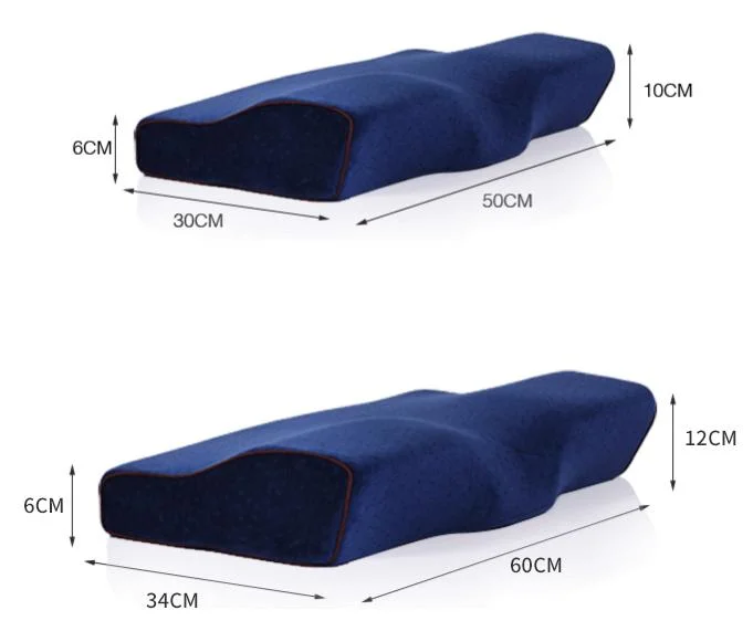 Professional Manufacturer Good Sleep Bedding Neck Memory Foam Pillow