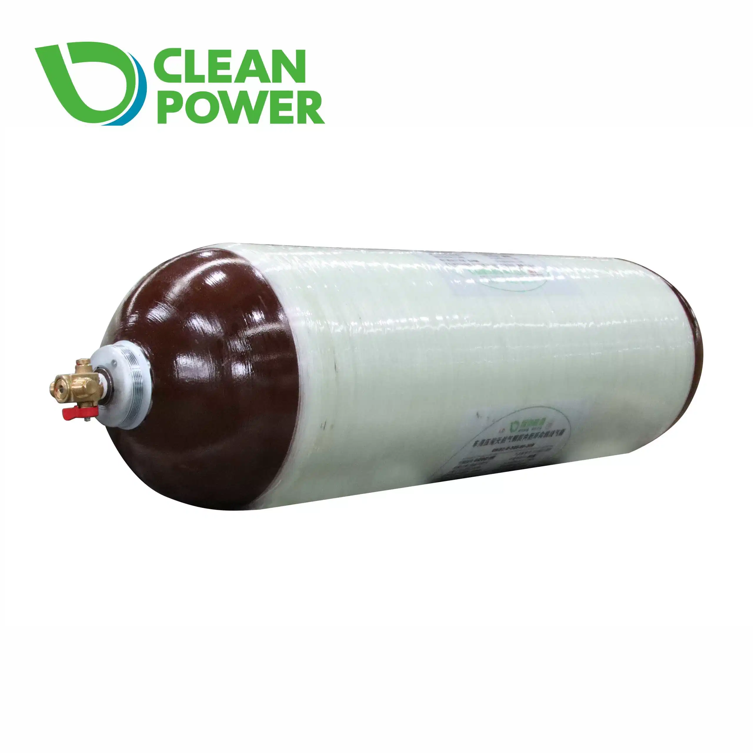 70L CNG Type 2 Composite Hoop-Wrapped Fiberglass Gas Cylinder for Car/ Truck/ Vehicle