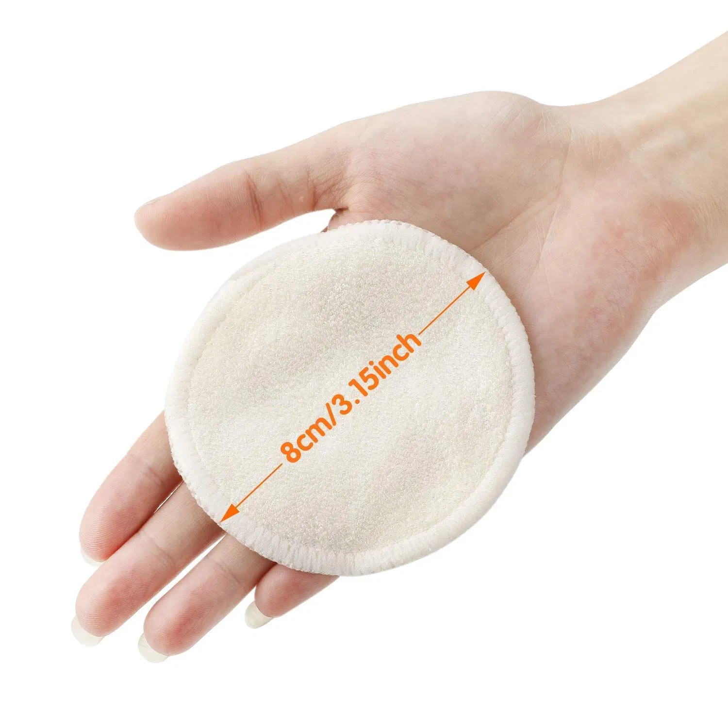 Reusable Make up Remover Pads Washable Bamboo Cotton Cloth