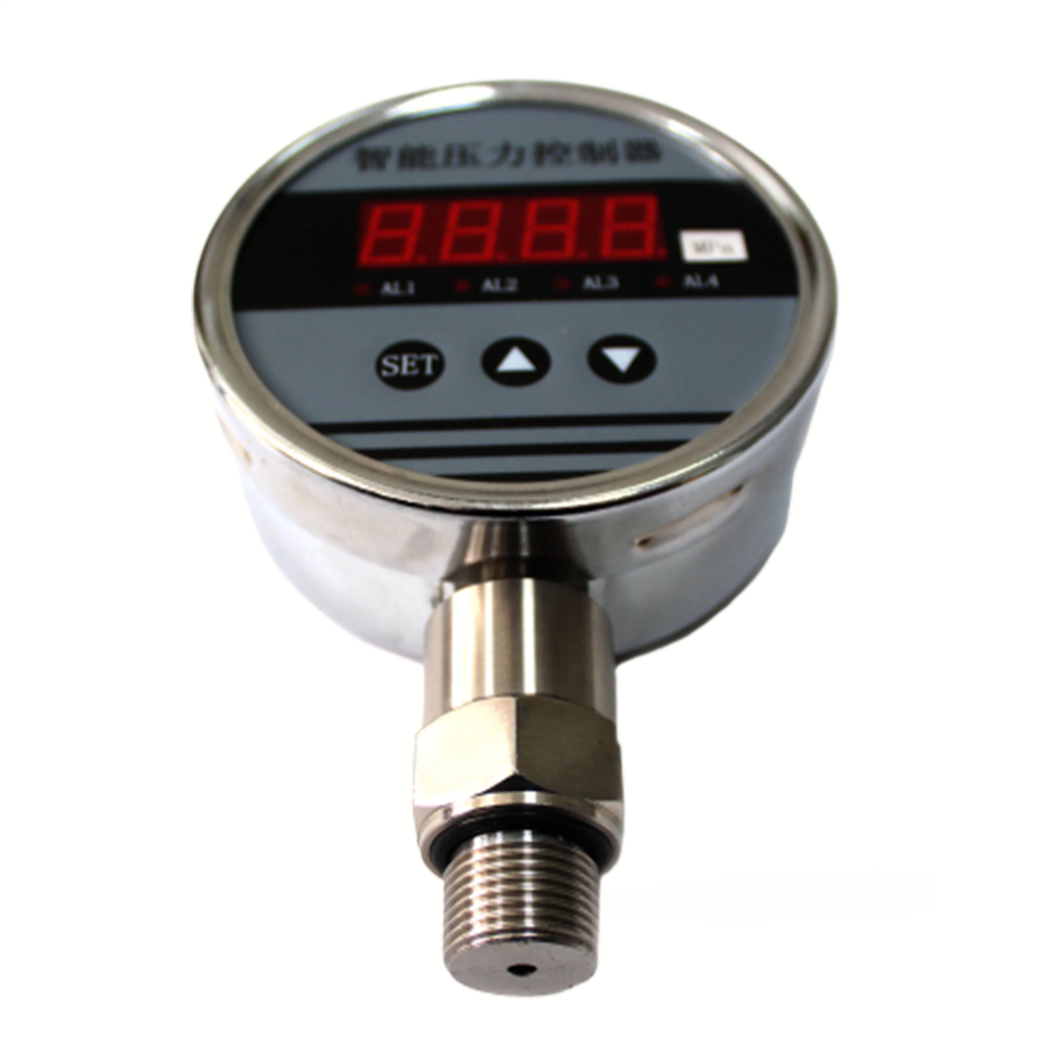 Qyk105 Stainless Steel Intelligent Digital Pressure Controller Pressure Sensor Pressure Switch Bottom Mounted