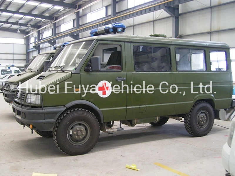 Factory I-Veco 4X4 off-Road Ambulance Car Price 4WD Emergency Medical Vehicle for Sale