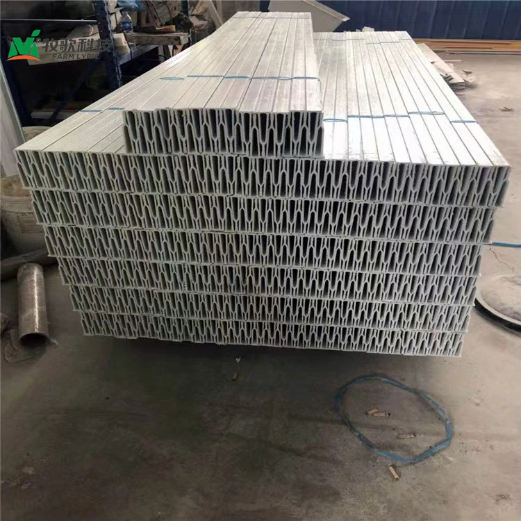 Poultry Farming Equipment High Strength Plastic Slat Floor Support Beams