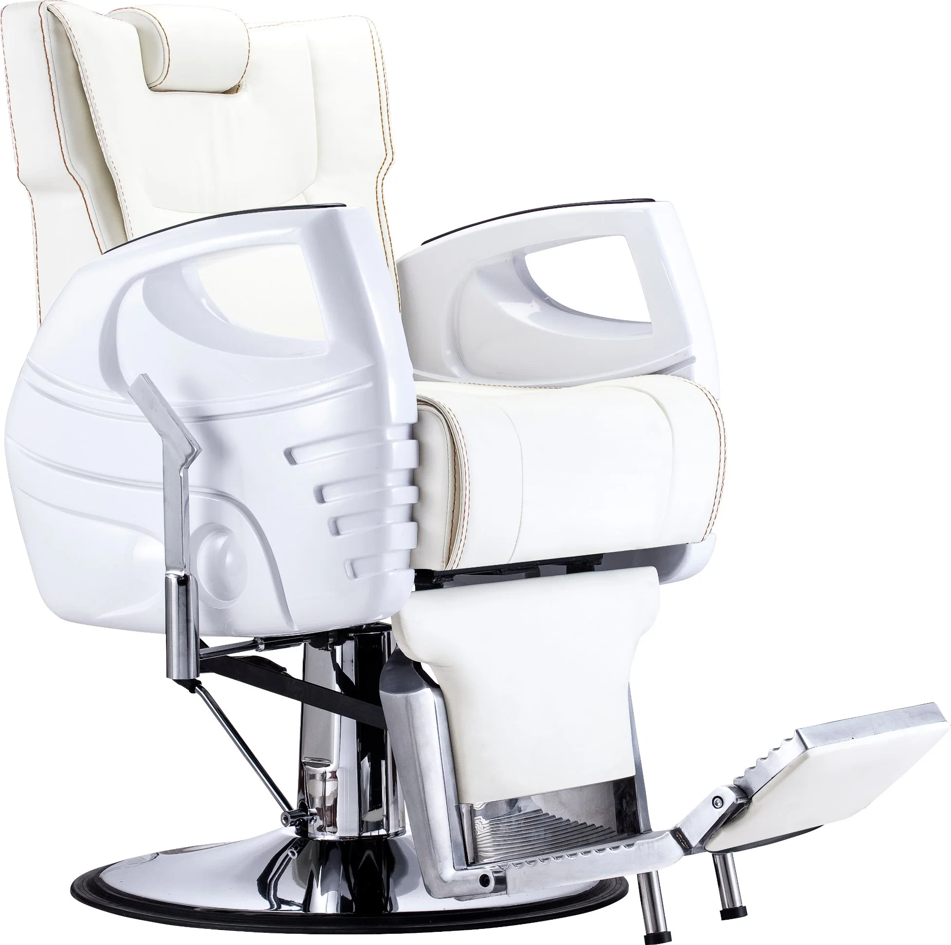 Fiber Luxury Barber Chair Hydraulic Barber Chair Salon Furniture Equipment