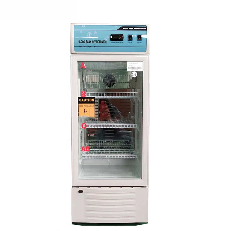 Original Factory Medical 4 Degree 120 L Hospital Blood Storage Blood Bank Refrigerator