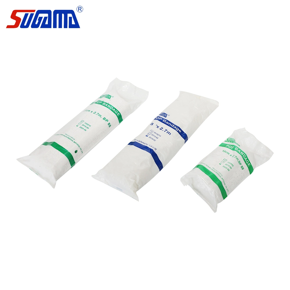 Orthopedic Pop Bandage Gypsum Plaster of Paris Bandage