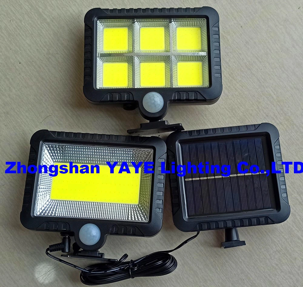 Yaye 2023 CE/RoHS Outdoor Waterproof IP66 Solar Wall Light Motion Sensor/ Rador Sensor/Remote Controller/Supplier Price/1000PCS Stock