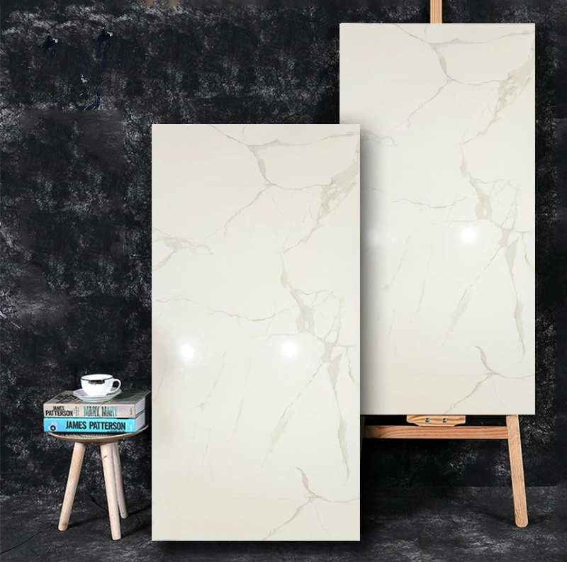 Foshan Good Quality 900X1800mm Bathroom Glazed Polished Porcelain Floor Tile for Hotel Project Engineering